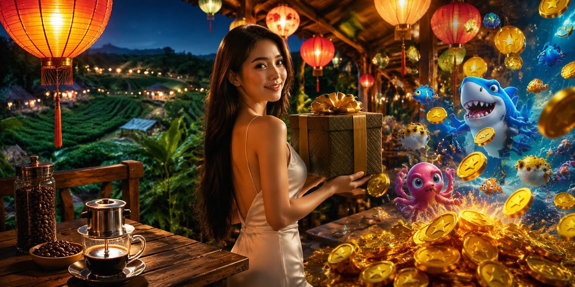 Cà phê Buôn Ma Thuột kết hợp trải nghiệm cá cược trực tuyến