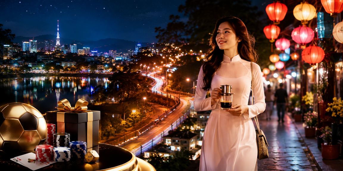 Người dùng Đà Lạt xem thống kê phân tích tỷ lệ cược thể thao tại quán cà phê